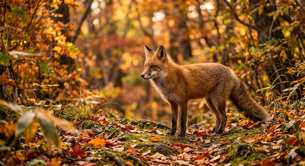 アカギツネ ペットにできる? (AI生成画像)