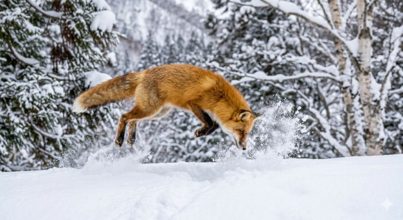 アカギツネ ペットにできる? (AI生成画像)